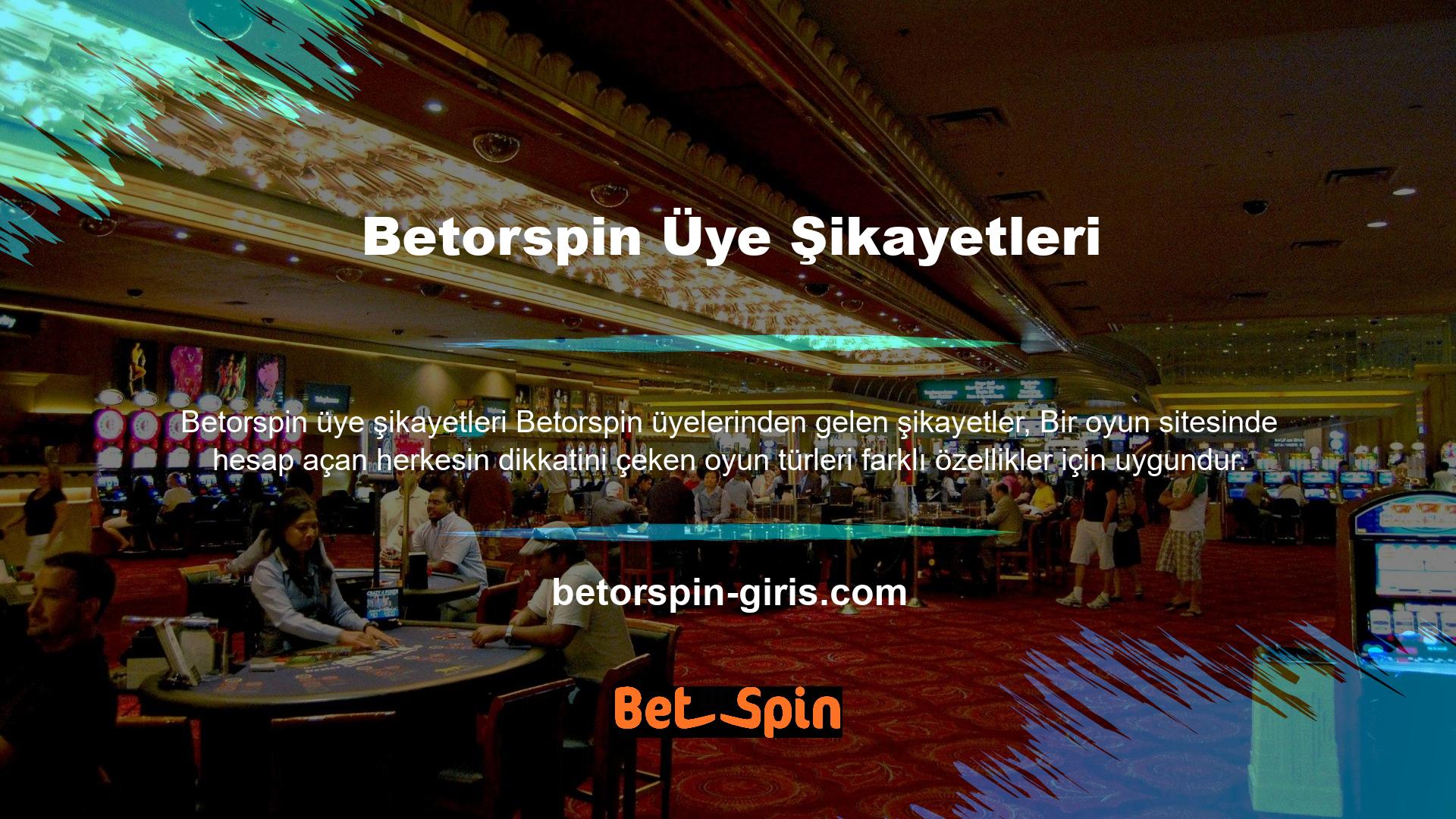 Betorspin ile ilgili herhangi bir sorununuz varsa, bir mesaj göndererek müşteri hizmetlerine veya canlı destek hattına kolayca ulaşabilirsiniz